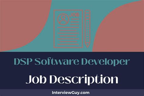 job description of dsp